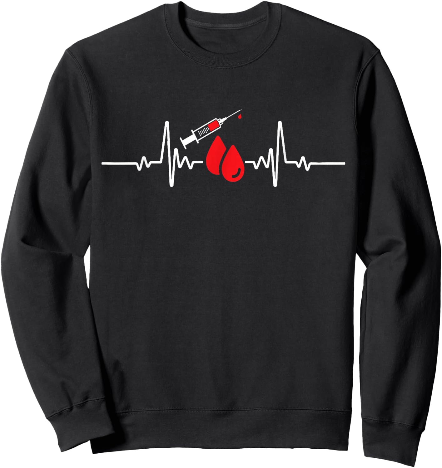 Certified Phlebotomy Technician Graduation Phlebotomist Life Sweatshirt - Sweatshirt | Black