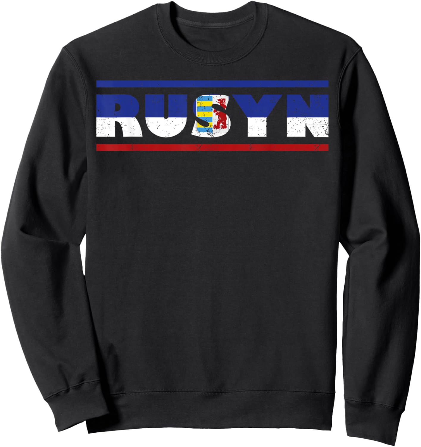 Rusyn Carpatho Slavic ethnic Carpathian diaspora Ruthenians Sweatshirt - Sweatshirt | Black