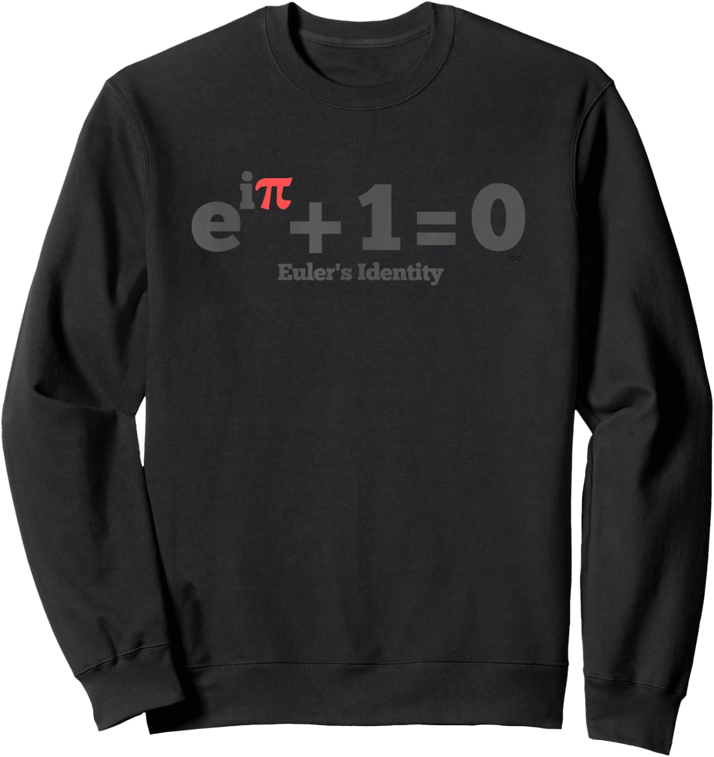 The most beautiful math equation: Euler's Identity Sweatshirt - Sweatshirt | Black