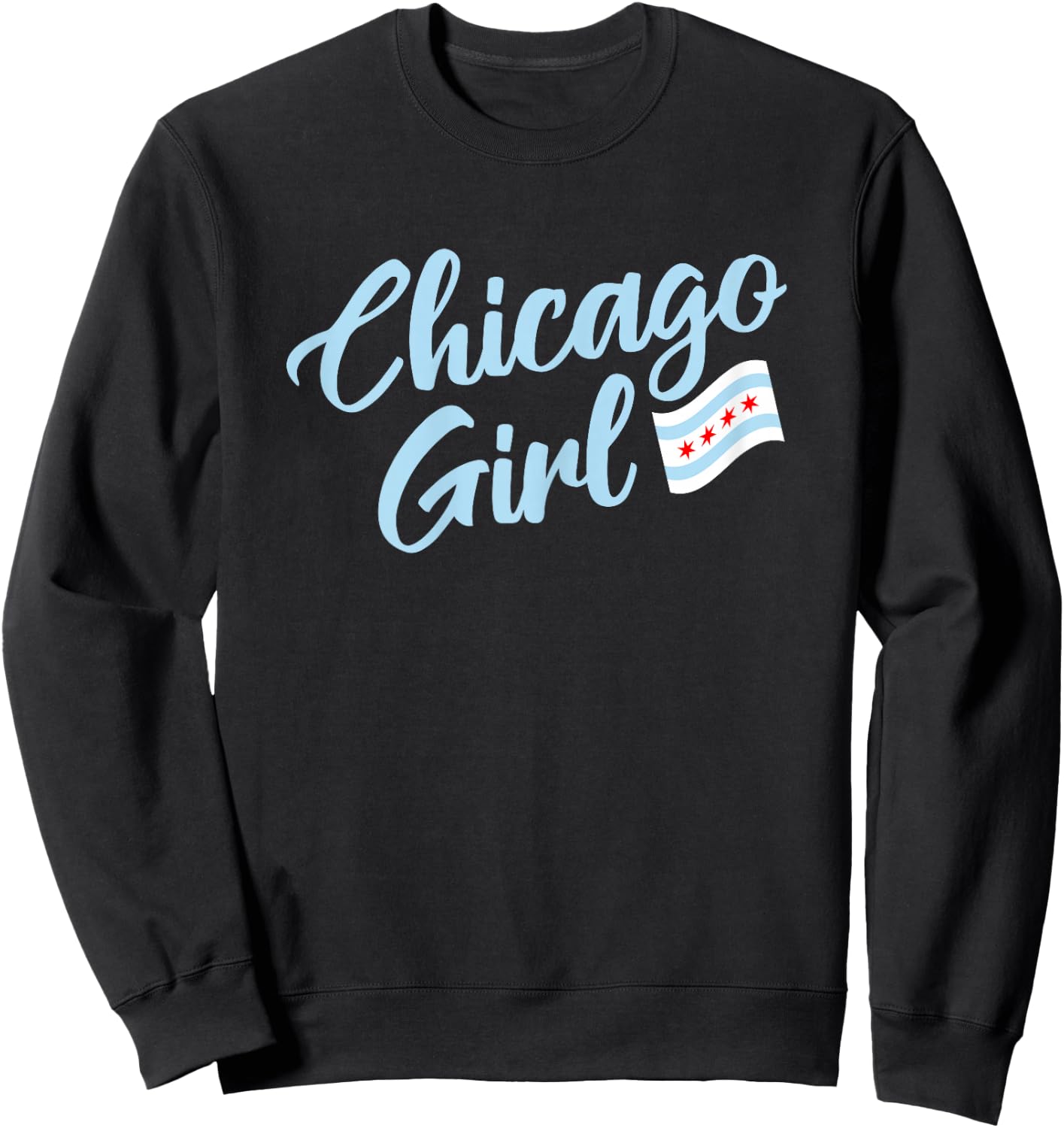Chicago Girl Sweatshirt - Sweatshirt | Black