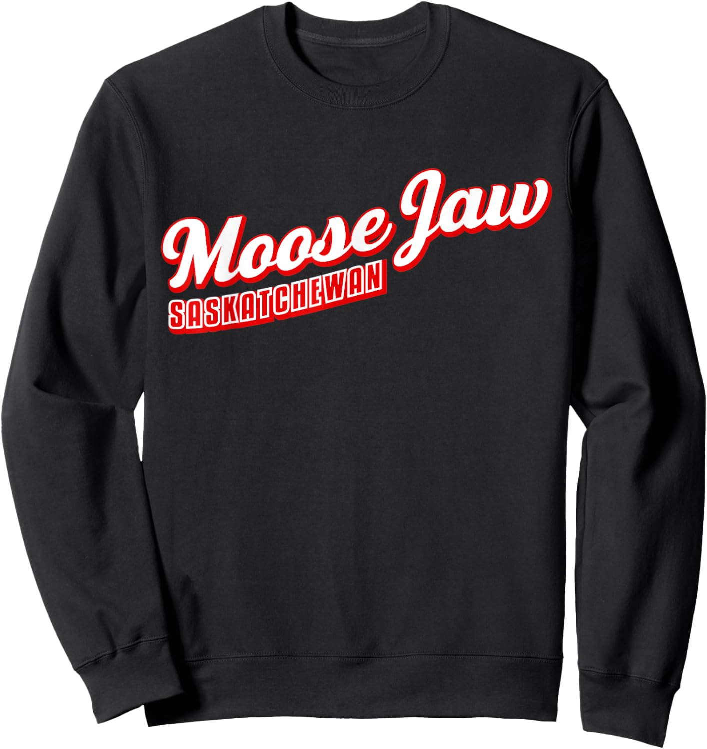 Moose Jaw Saskatchewan Sweatshirt - Sweatshirt | Black