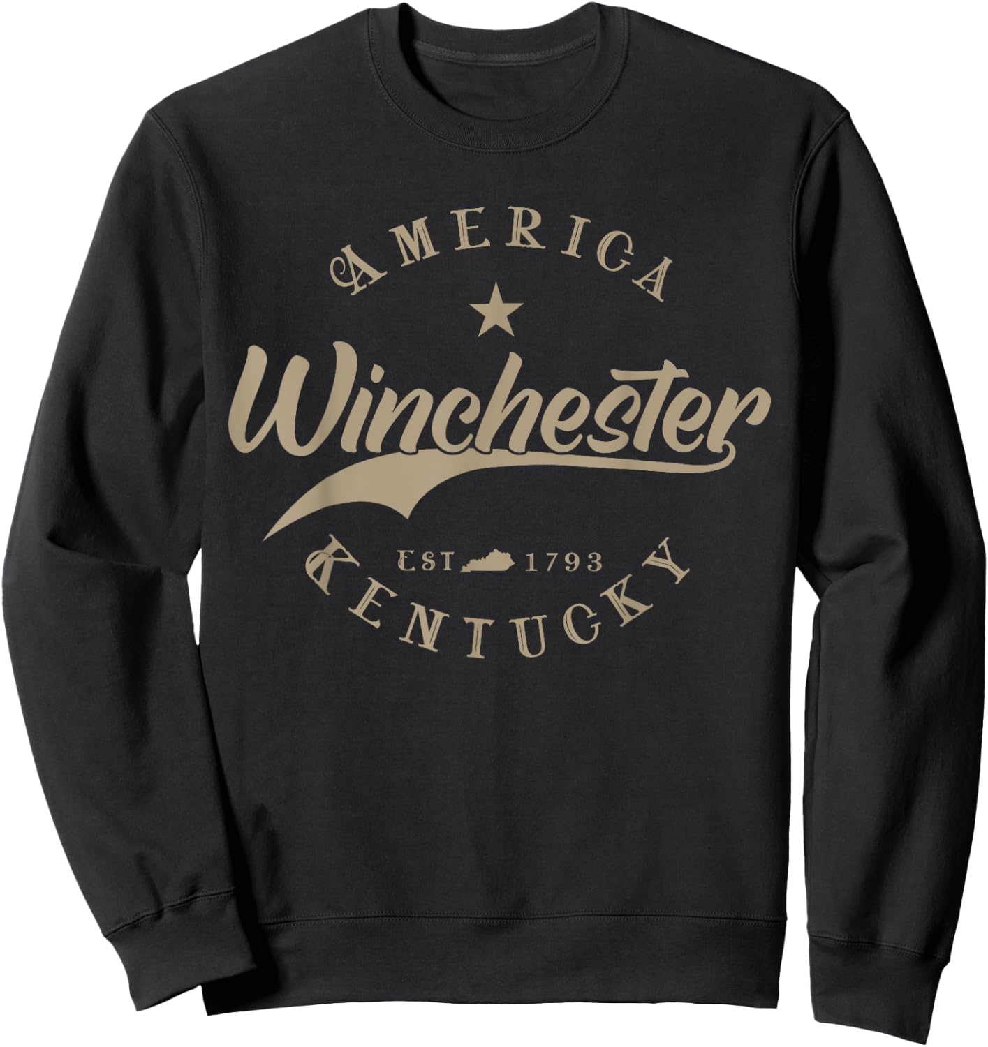 Winchester KY | Kentucky Sweatshirt - Sweatshirt | Black