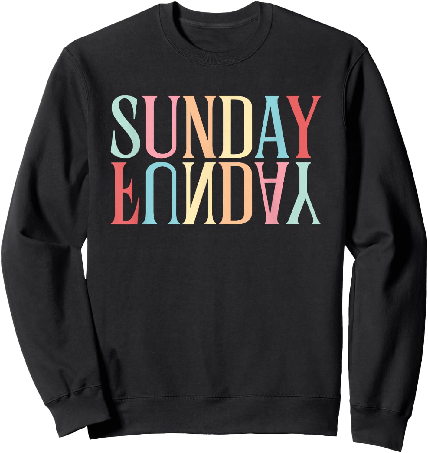 Funday Sunday | Weekend Party Sweatshirt - Sweatshirt | Black