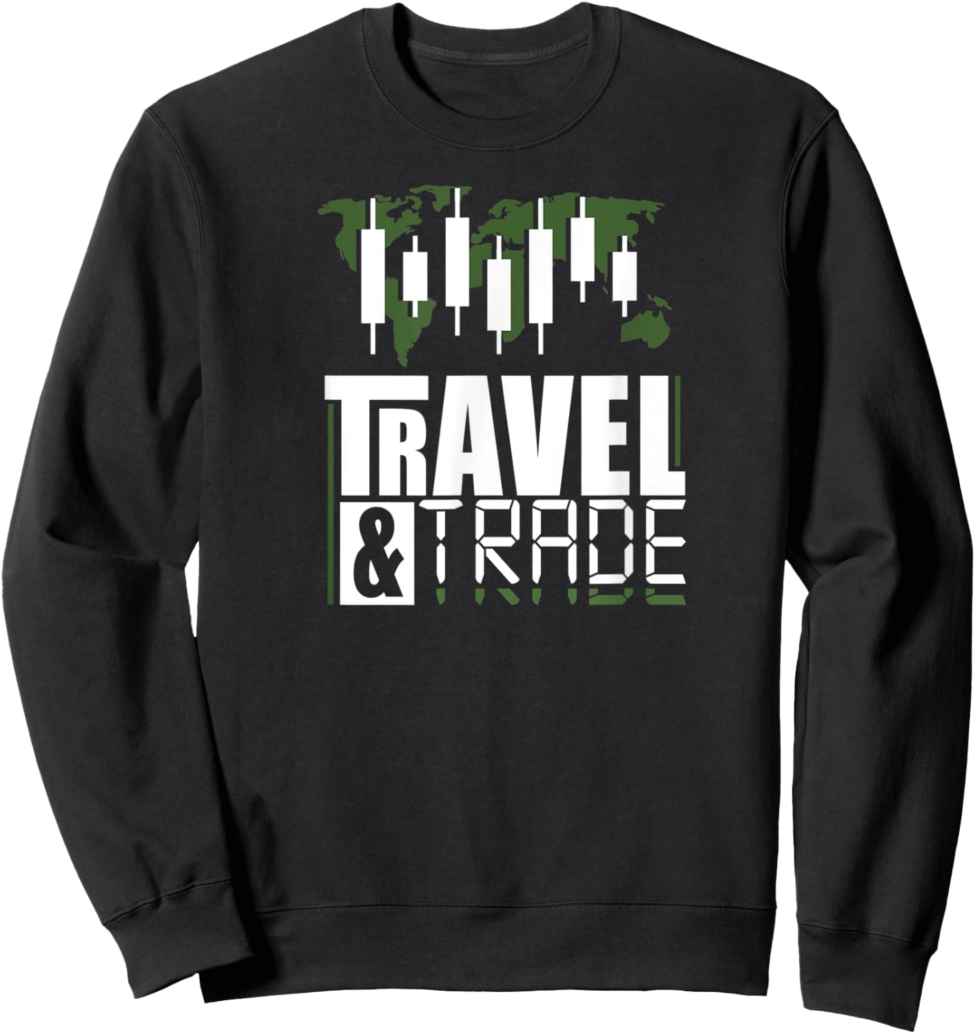 Travel and Trade | Day Traders Sweatshirt - Sweatshirt | Black
