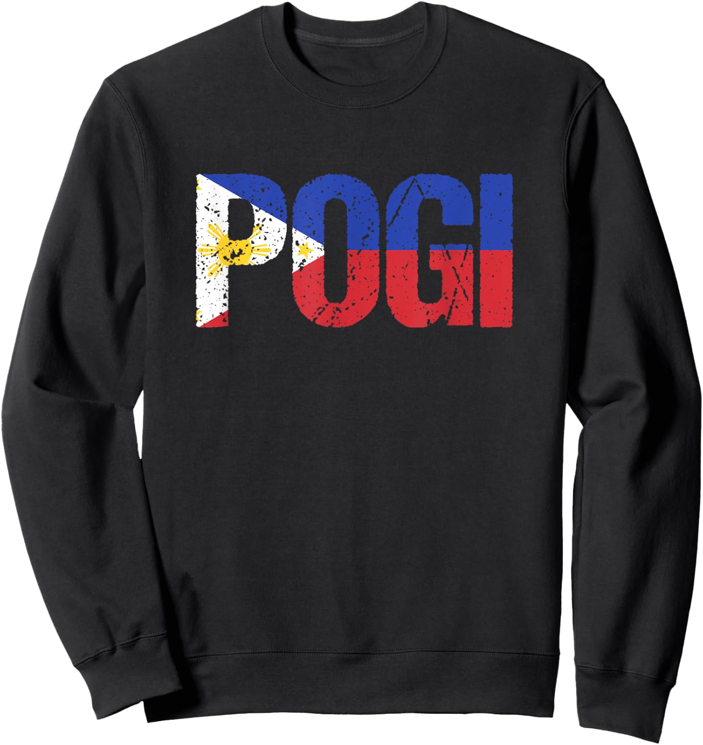 Pogi Handsome Philippines Pinoy Filipino Sweatshirt - Sweatshirt | Black