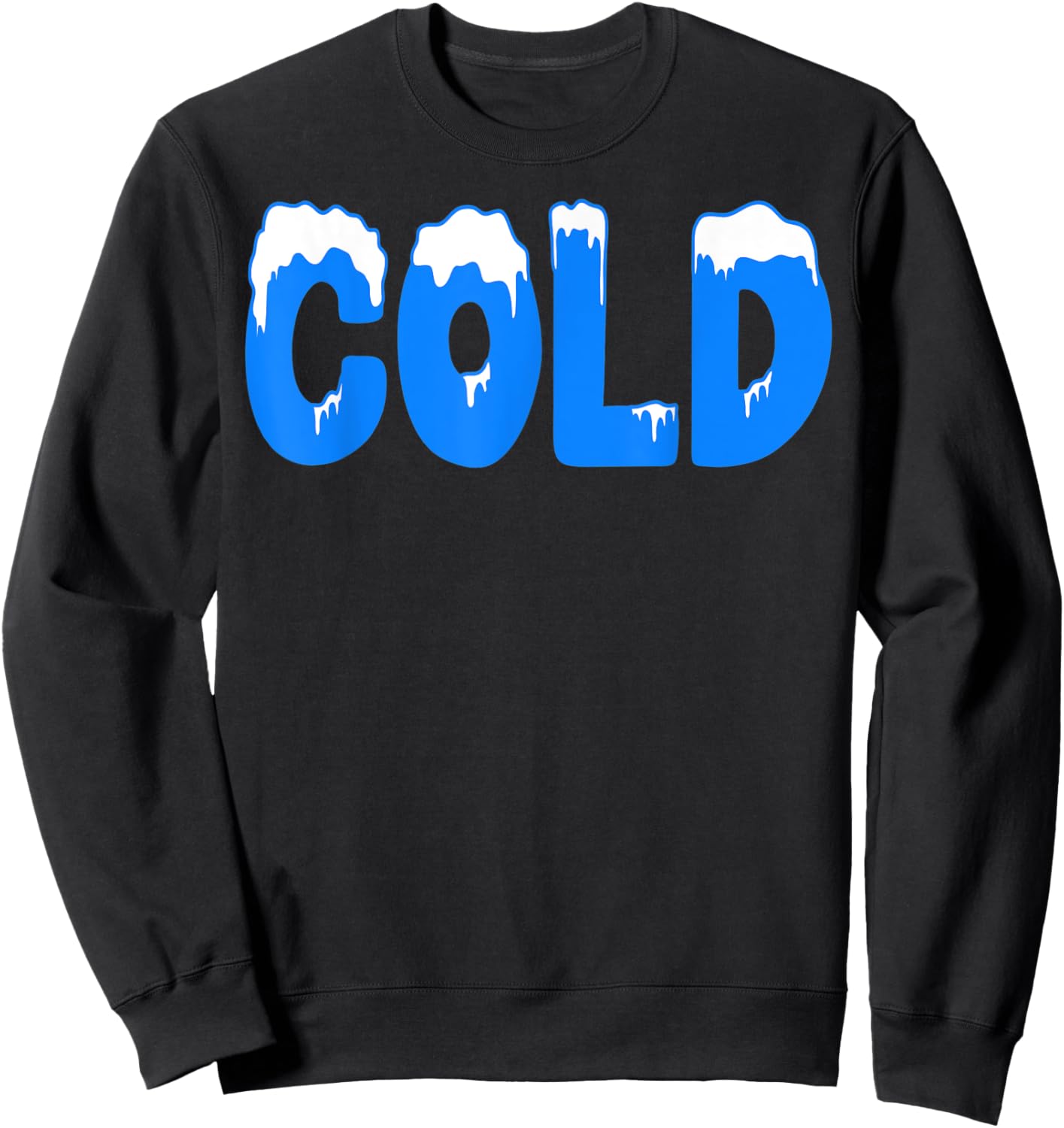 Funny Hot and Cold Costume Halloween Family Matching Sweatshirt - Sweatshirt | Black