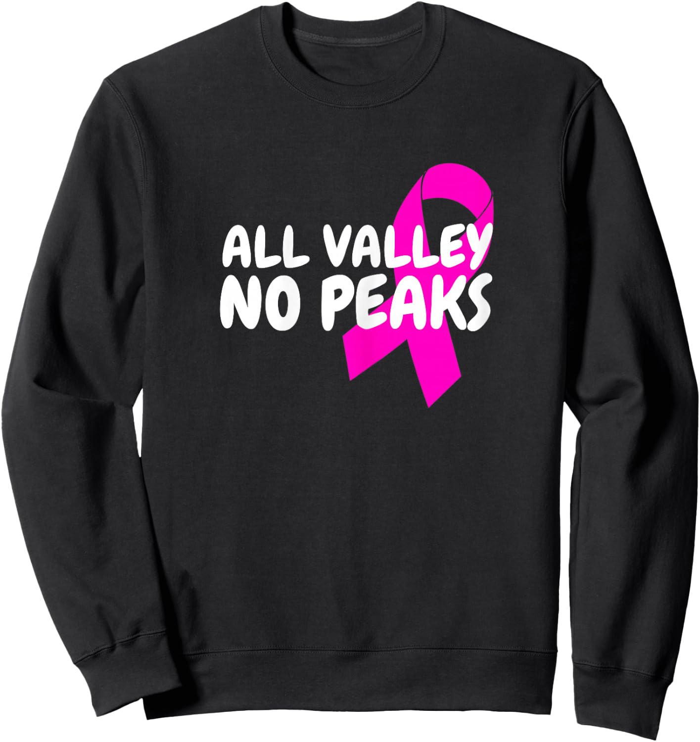 Funny Breast Cancer Victory Double Mastectomy Recovery Quote Sweatshirt - Sweatshirt | Black