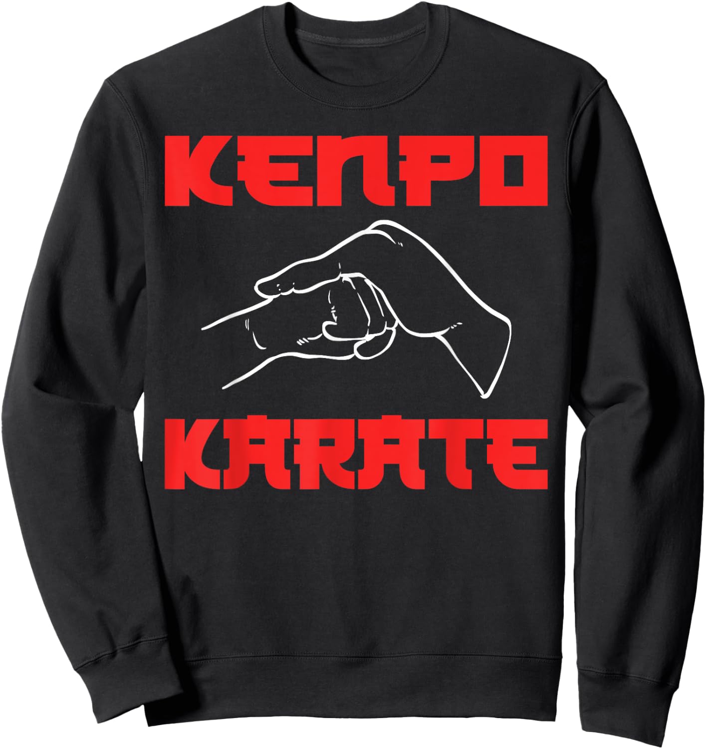 Kenpo Karate Martial Artist Sweatshirt - Sweatshirt | Black