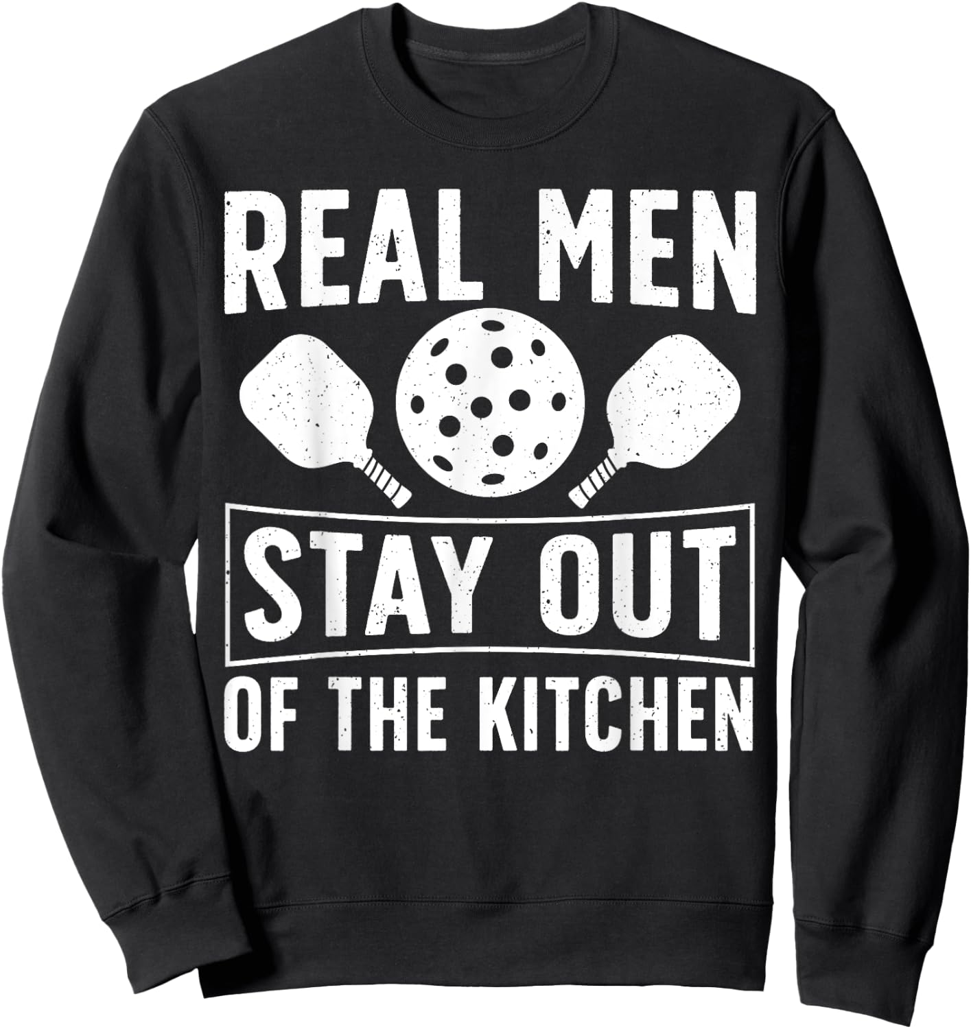 Best Pickleball Design Boys Paddle Pickleball Lover Sweatshirt - Sweatshirt | Black
