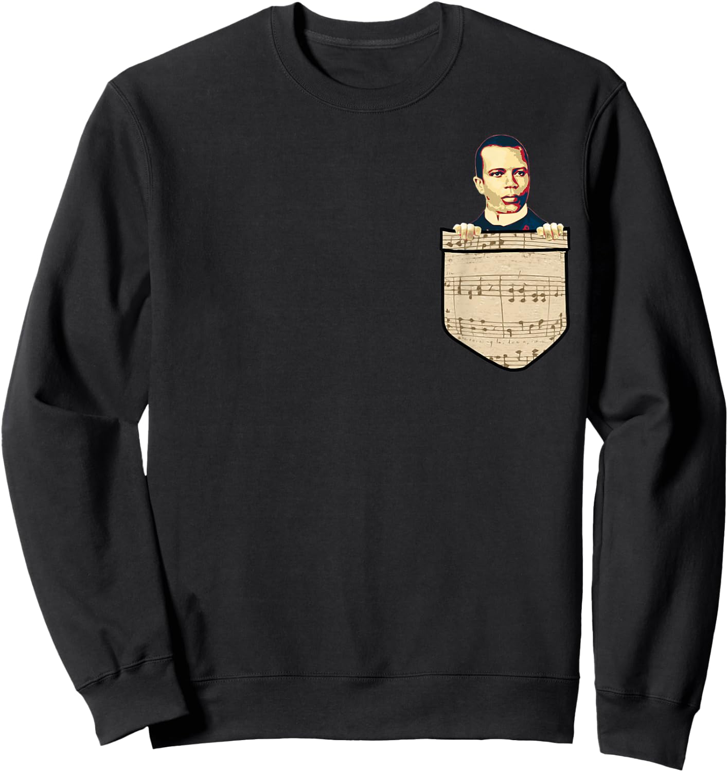 Scott Joplin Classical Music Composer Black History Month Sweatshirt - Sweatshirt | Black