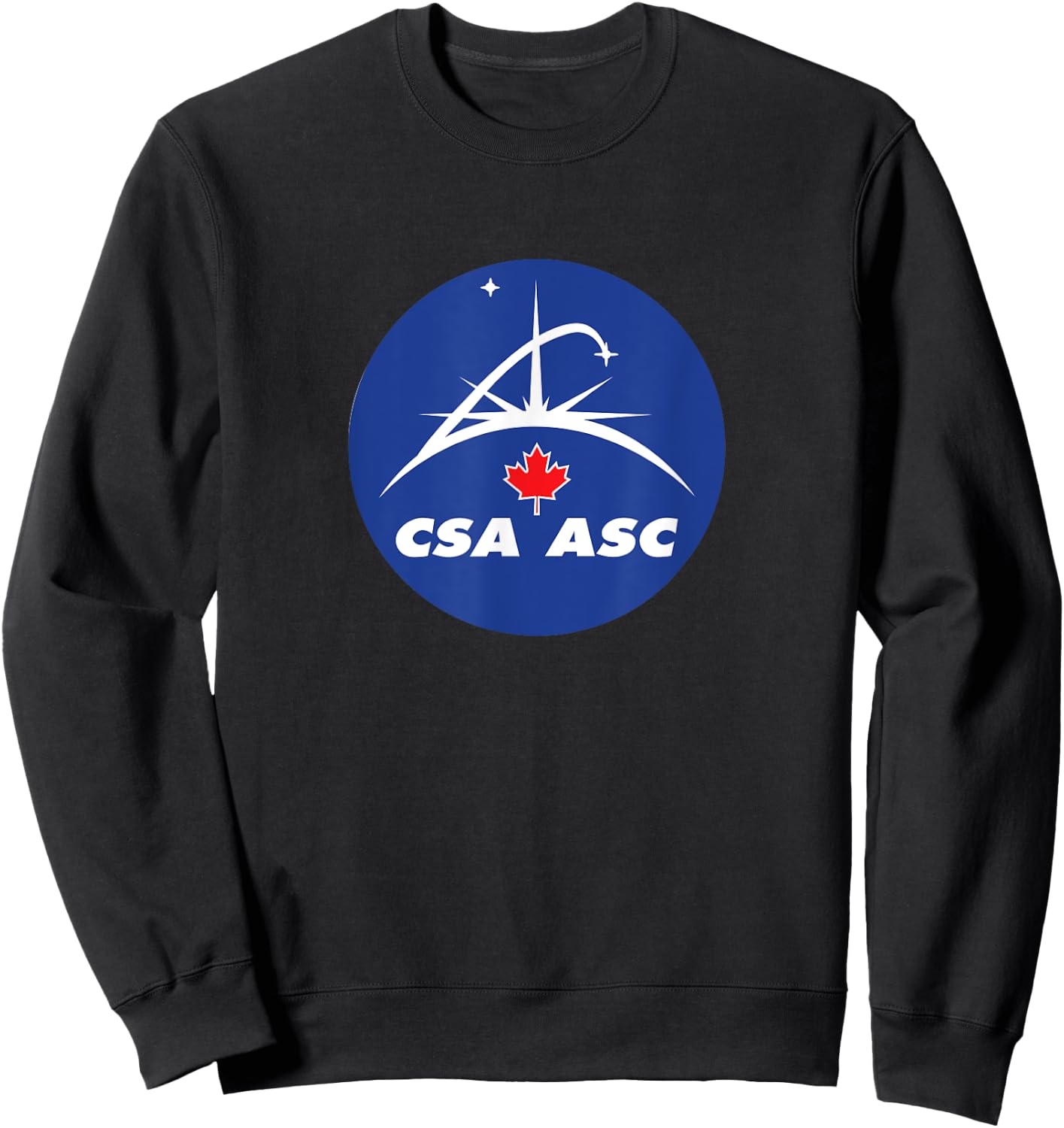 Canadian Space Agency - Agence Spatiale Canadienne Sweatshirt - Sweatshirt | Black