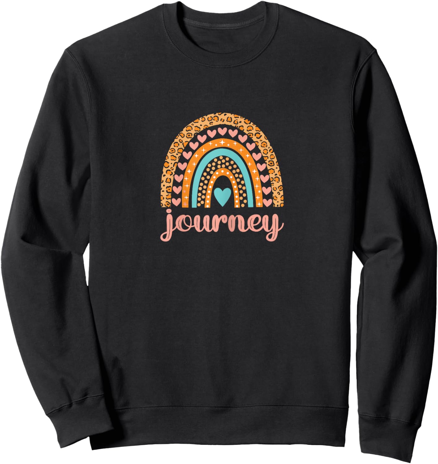 Journey Rainbow Sweatshirt - Sweatshirt | Black