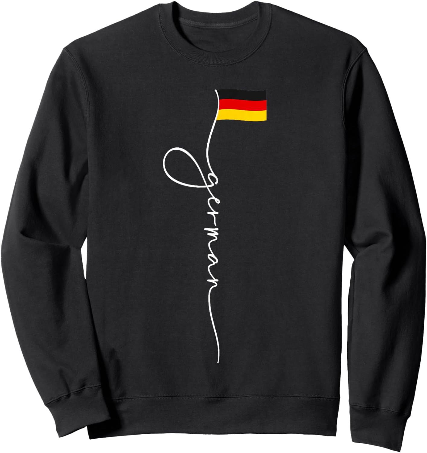 Germany Signature German Flag Sweatshirt - Sweatshirt | Black