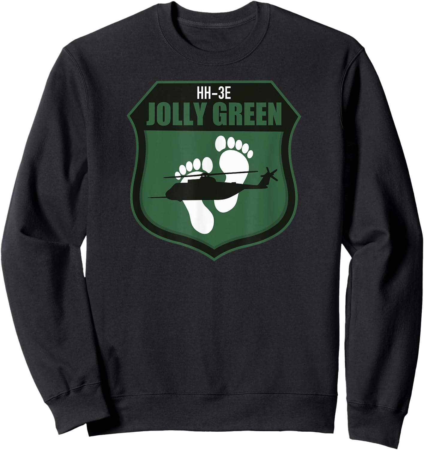 HH-3E Jolly Green Sweatshirt - Sweatshirt | Black