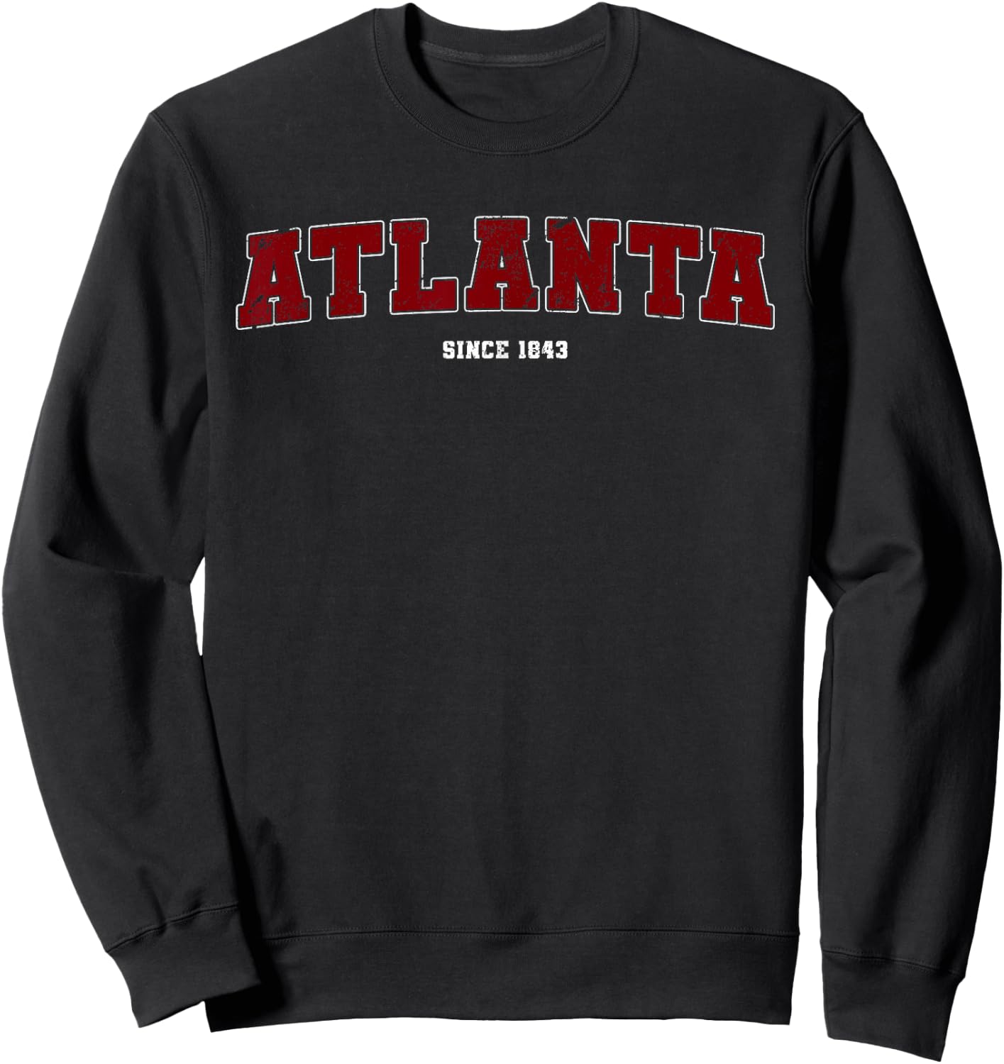 Atlanta City Design ATL Atlantan Women Men Sweatshirt - Sweatshirt | Black