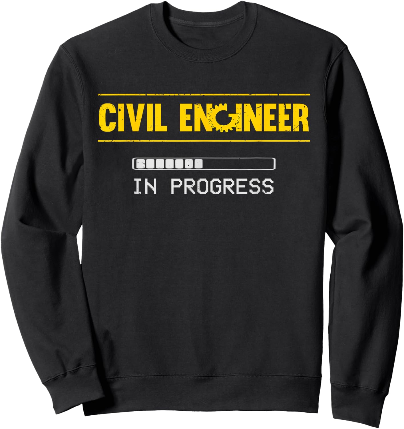 Funny Civil Engineer Engineering Gift Future Civil Engineer Sweatshirt - Sweatshirt | Black