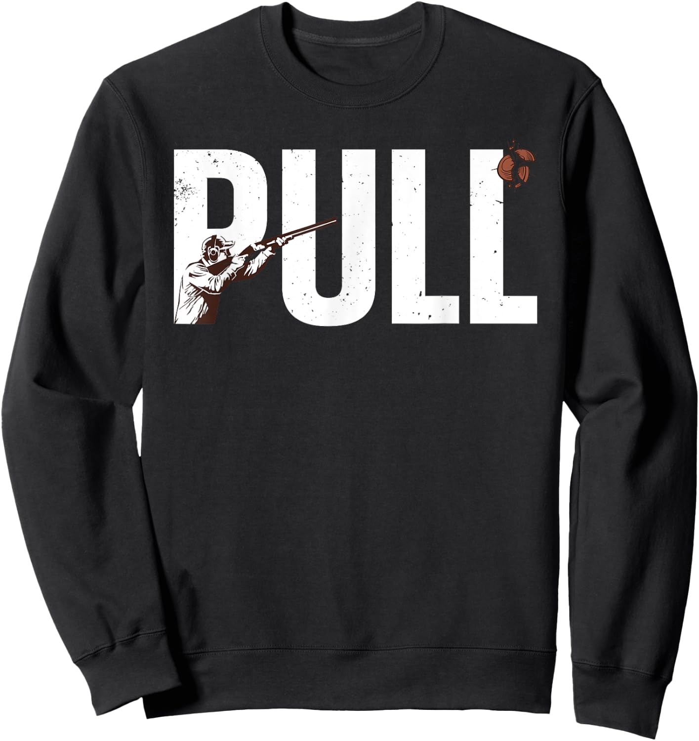 Cool Clay Shooting Women Clay Trap Skeet Shooting Sweatshirt - Sweatshirt | Black