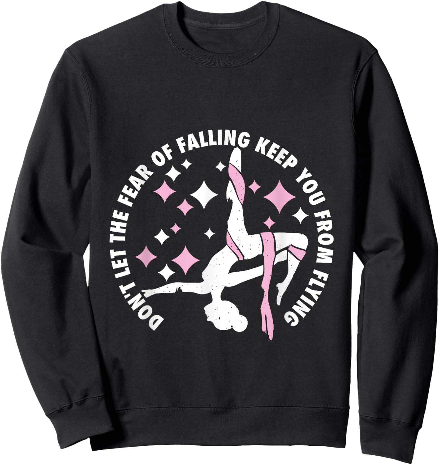 Aerialist | Aerial Yoga | Circus Artist from Silk Acrobatics Sweatshirt - Sweatshirt | Black