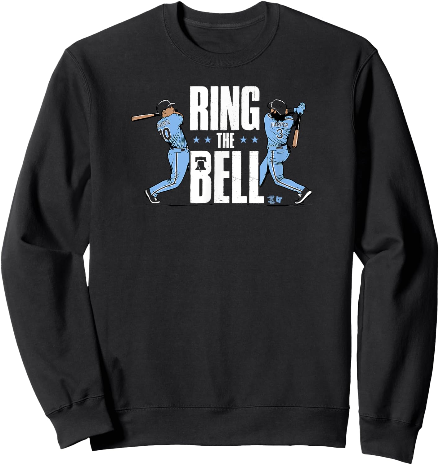 Harper & Realmuto - Ring the Bell - Philadelphia Baseball Sweatshirt - Sweatshirt | Black