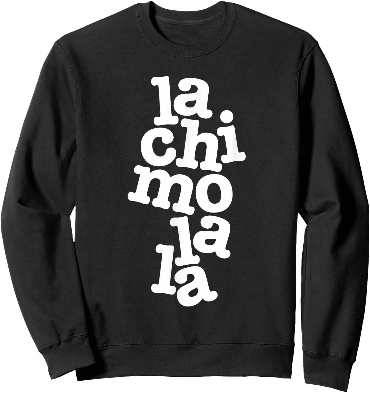 Lachimolala Funny K Pop Fan Joke Fandom Korean Music Sweatshirt - Sweatshirt | Black