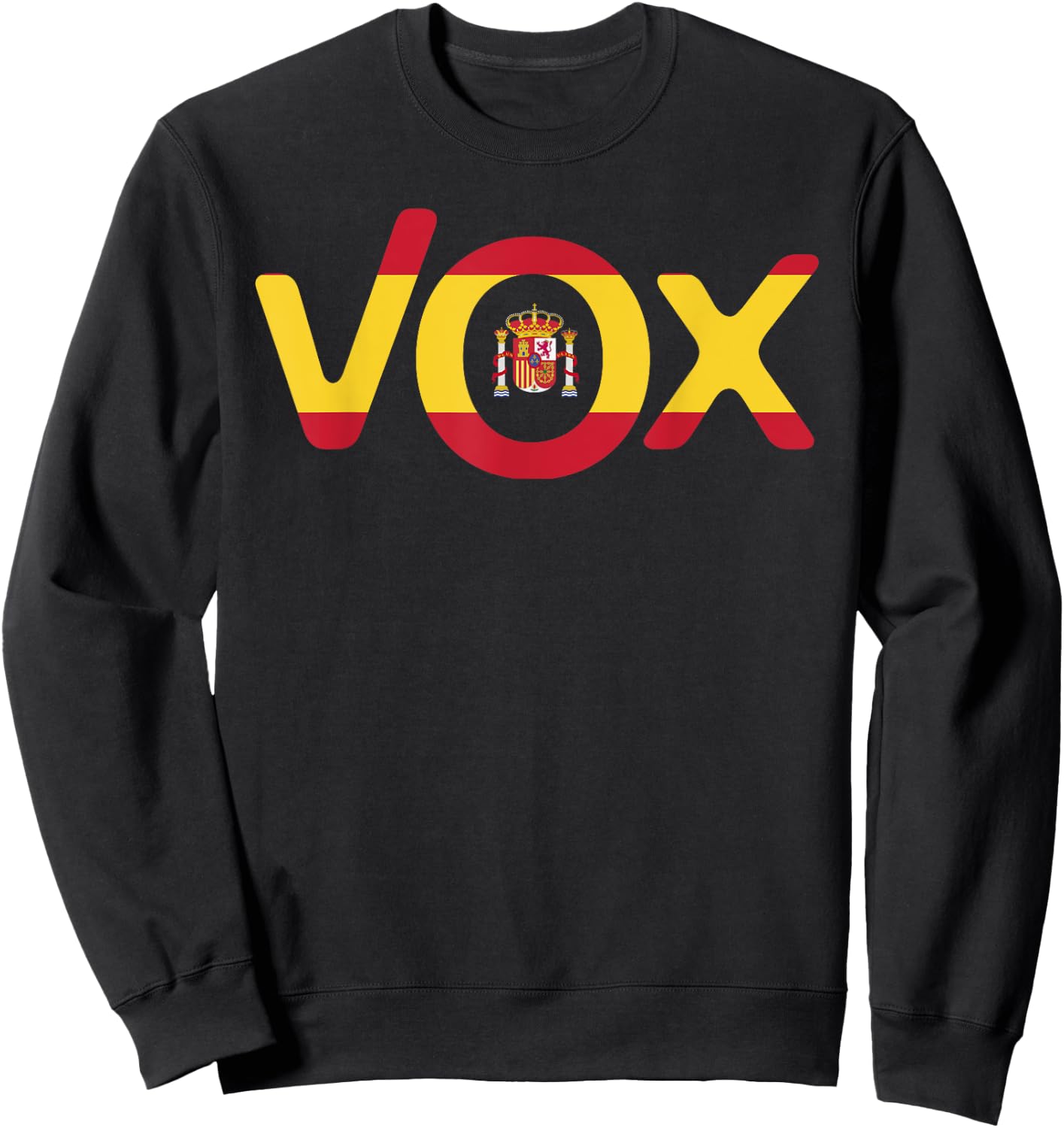 Vox Political Party Spain Viva Sweatshirt - Sweatshirt | Black