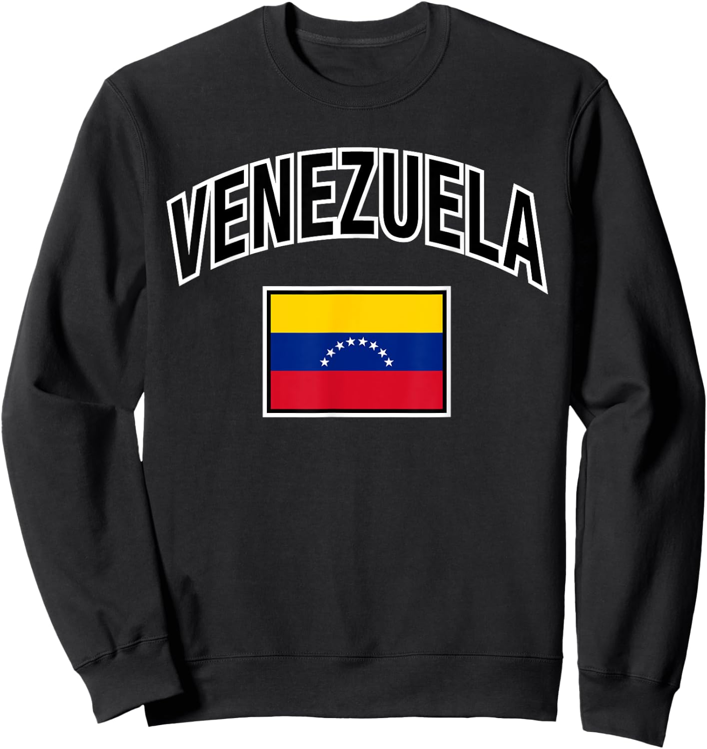 Venezuela Flag Proud Venezuelan Sweatshirt - Sweatshirt | Black