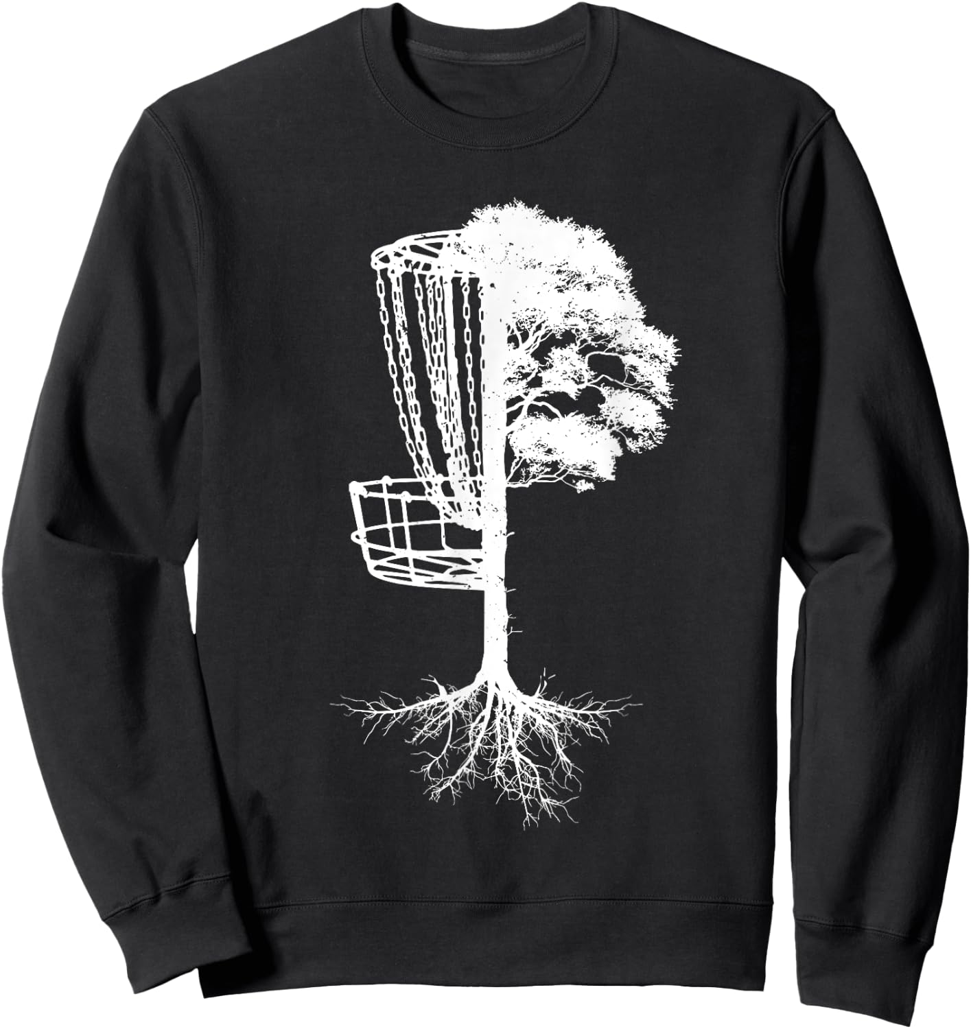 Funny Disc Golf Women Basket Par Disc Golf Player Sweatshirt - Sweatshirt | Black