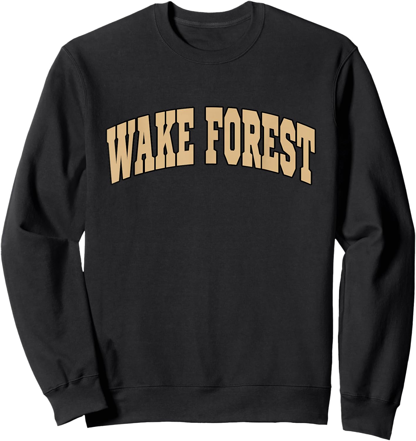 Wake Forest - Throwback Design - Classic Sweatshirt - Sweatshirt | Black