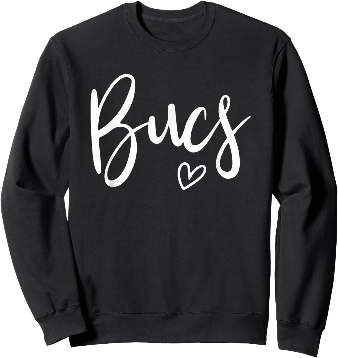 Bucs High Buccaneers Sports Team Women's Buccaneers Sweatshirt - Sweatshirt | Black