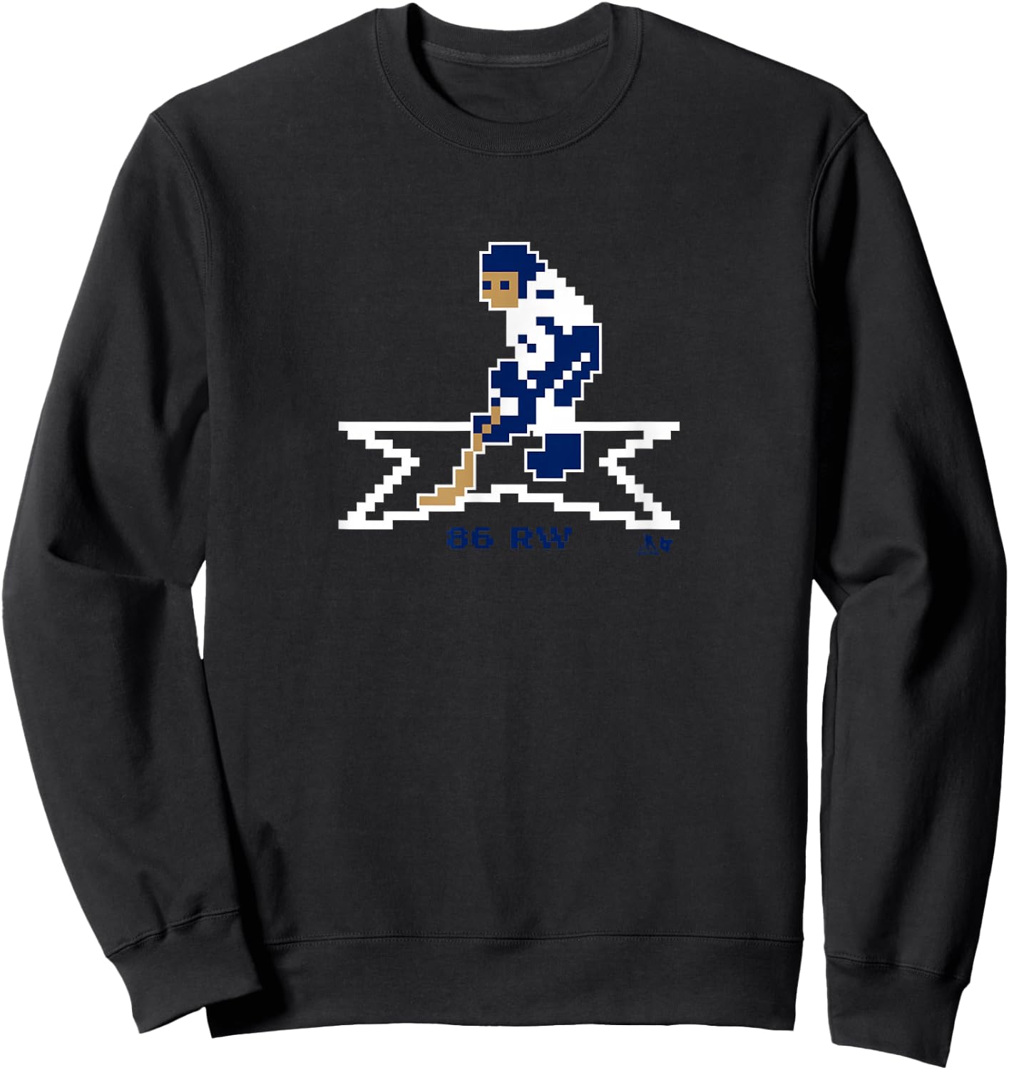 Nikita Kucherov: Throwback Hockey - Tampa Bay Hockey Sweatshirt - Sweatshirt | Black
