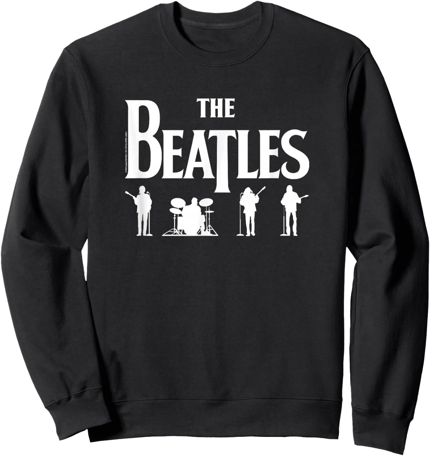 The Beatles - Let It Be Light Silhouettes Sweatshirt - Sweatshirt | Black