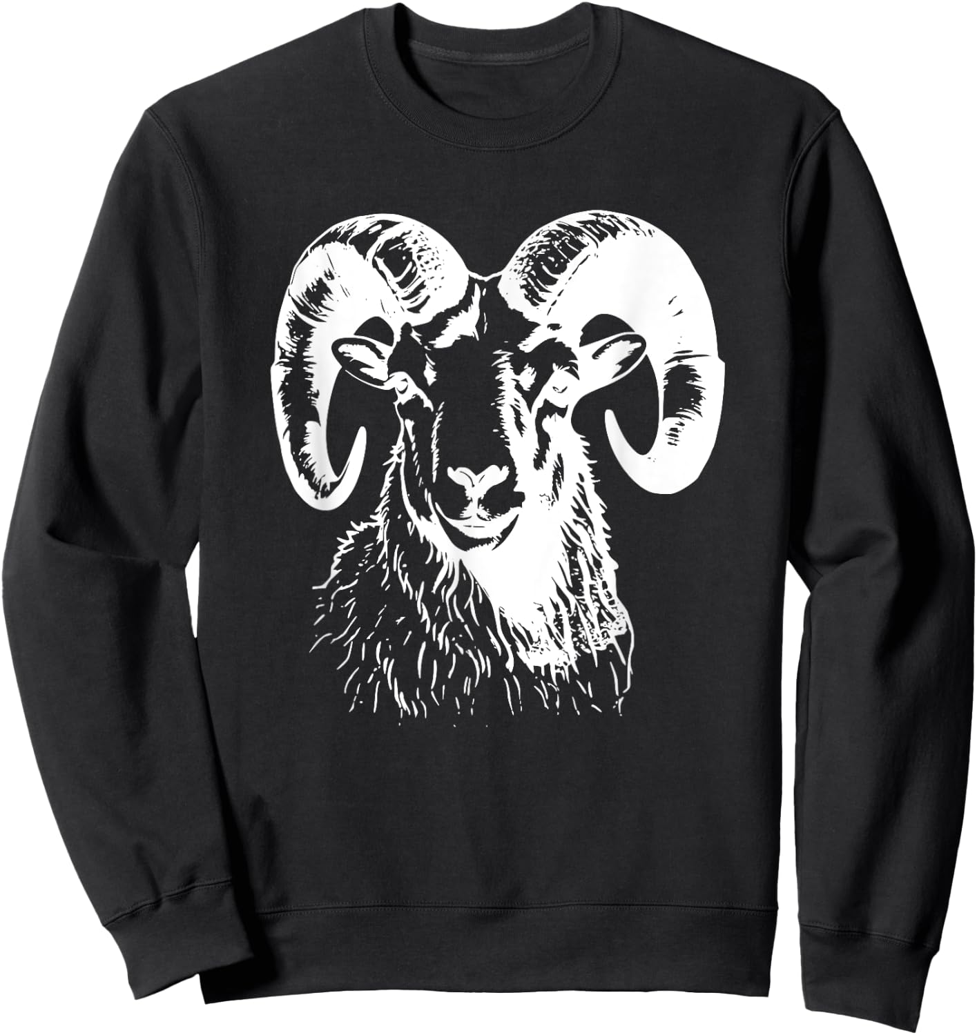 Bighorn Sheep Big Horn Sheep Sweatshirt - Sweatshirt | Black