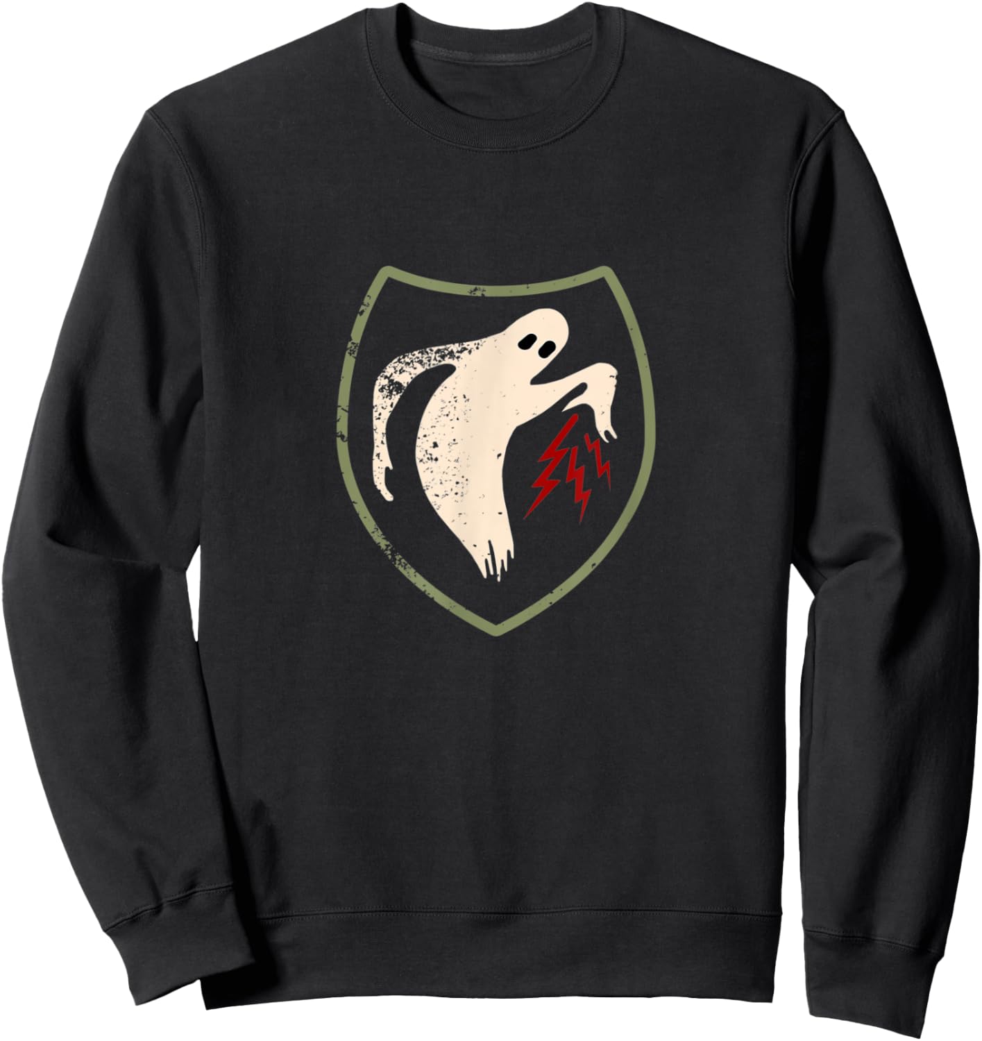 WWII Ghost Allied Unit 23rd Headquarters Special Troops Sweatshirt - Sweatshirt | Black