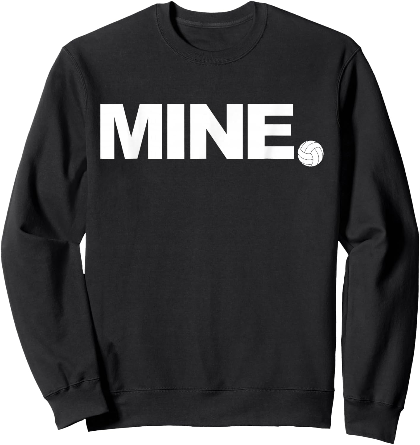 Volleyball Mine Sweatshirt - Sweatshirt | Black