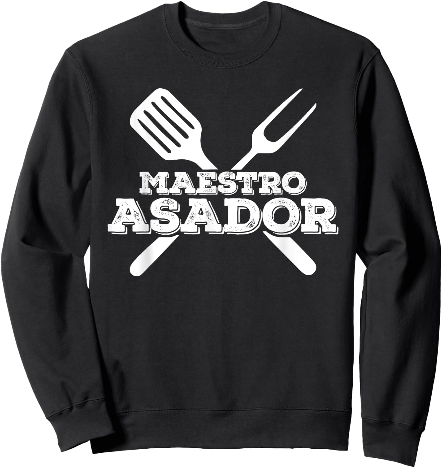 Asador Argentino Argentine Grill Asado BBQ Funny Argentinian Sweatshirt - Sweatshirt | Black