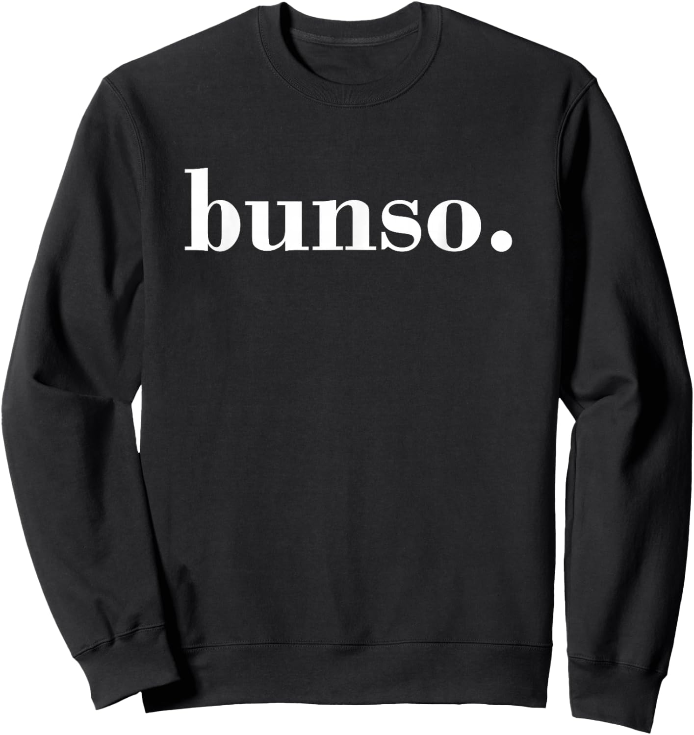 Bunso Filipino Youngest Sibling Bunso Sweatshirt - Sweatshirt | Black