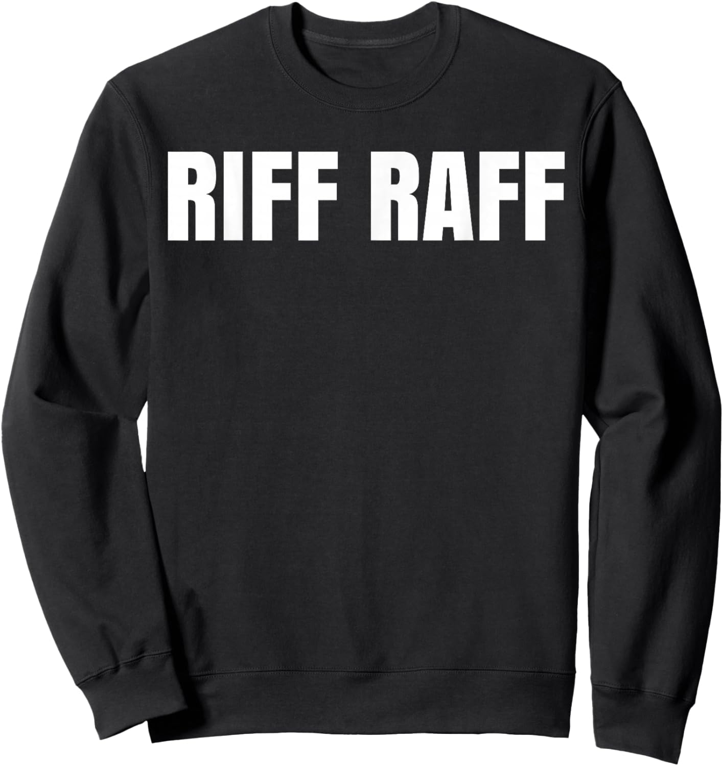 Riff-Raff Sweatshirt - Sweatshirt | Black