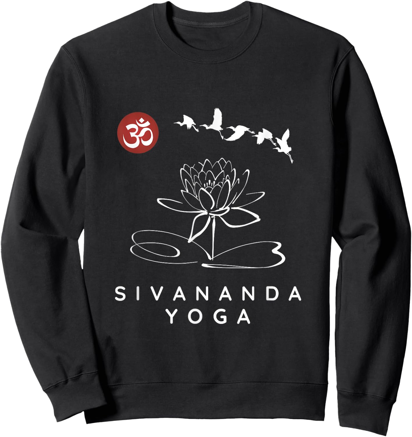 Sivananda Yoga Instructor / Sivananda Yoga Beginner Design Sweatshirt - Sweatshirt | Black