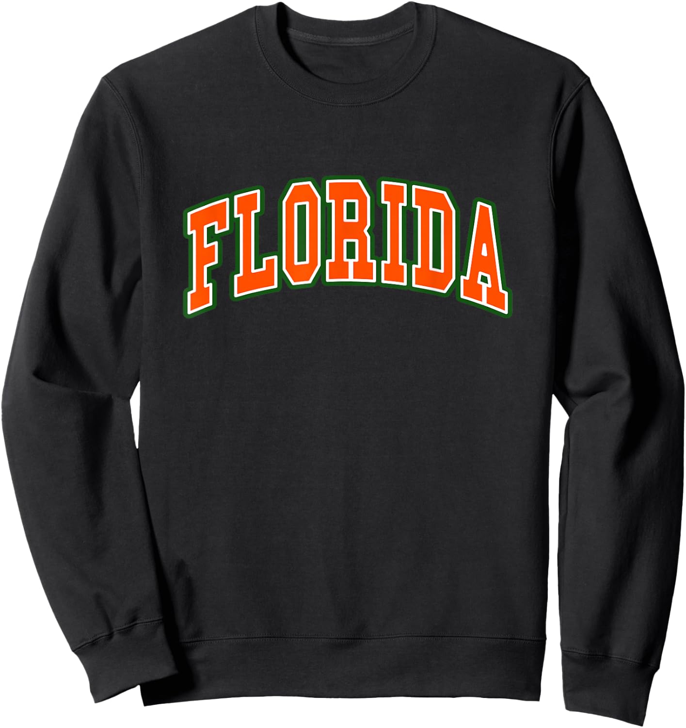 Florida - Throwback Design - Classic Sweatshirt - Sweatshirt | Black