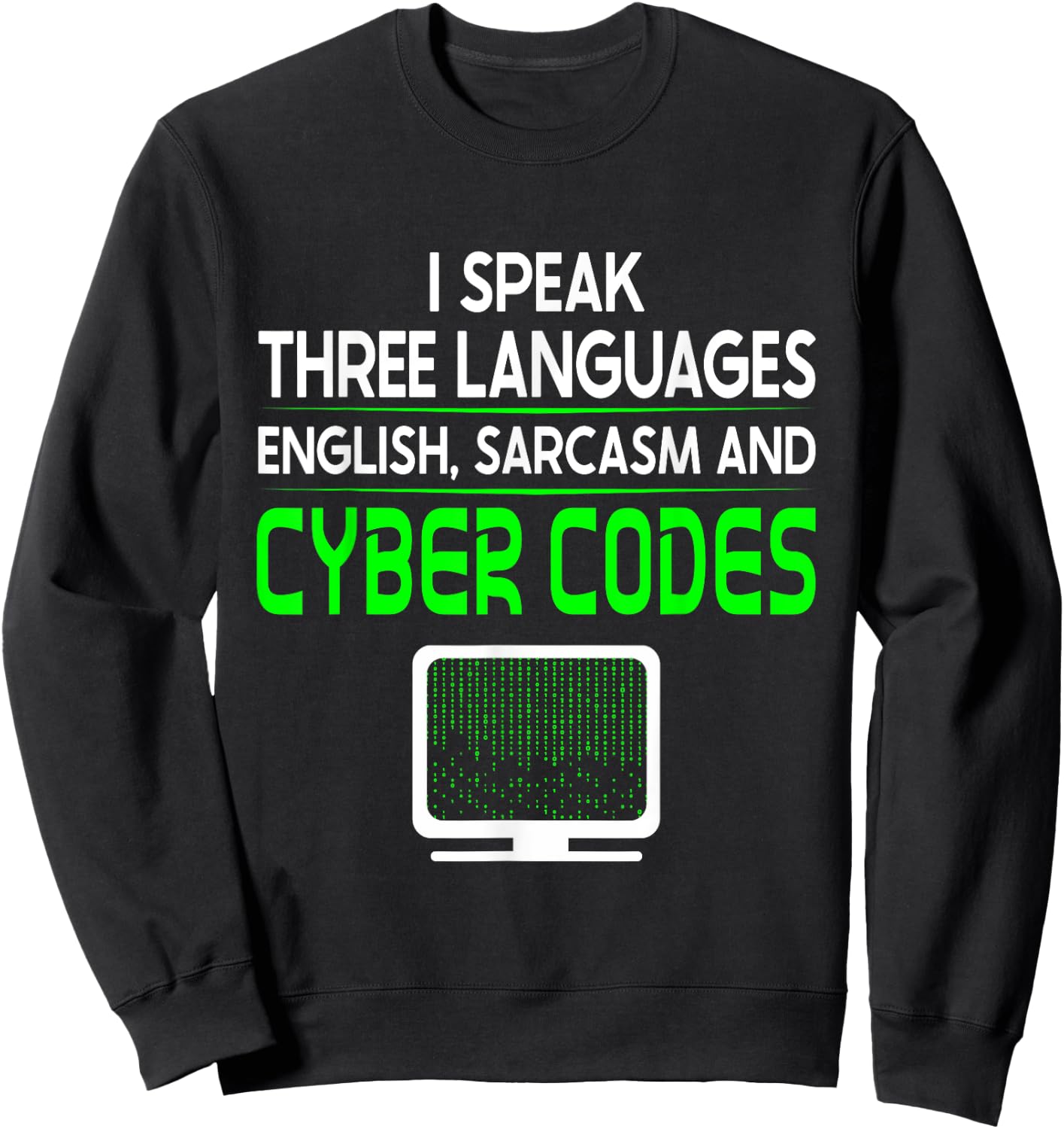 Cyber security Professional Funny IT Security Ethical hacker Sweatshirt - Sweatshirt | Black