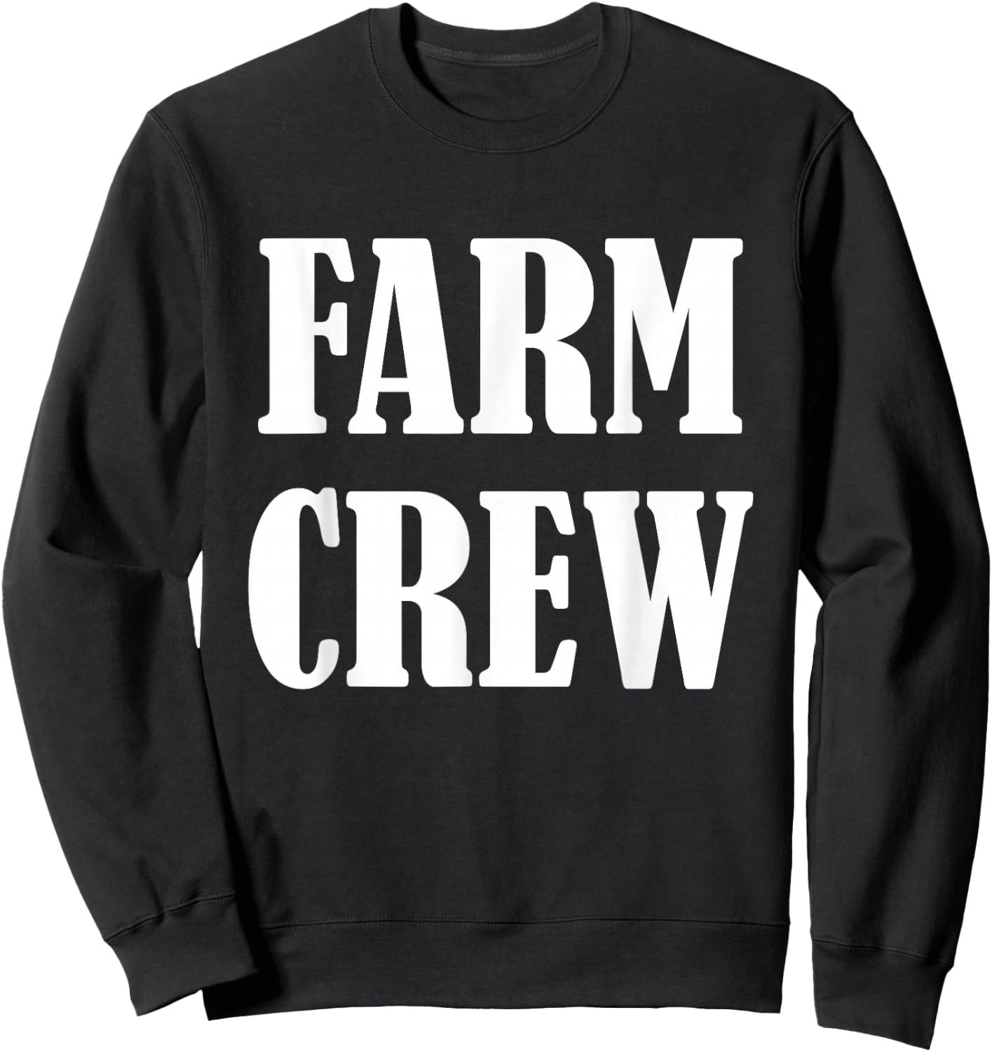 Farm Staff Uniform Farmers Design - Farm Crew Sweatshirt - Sweatshirt | Black