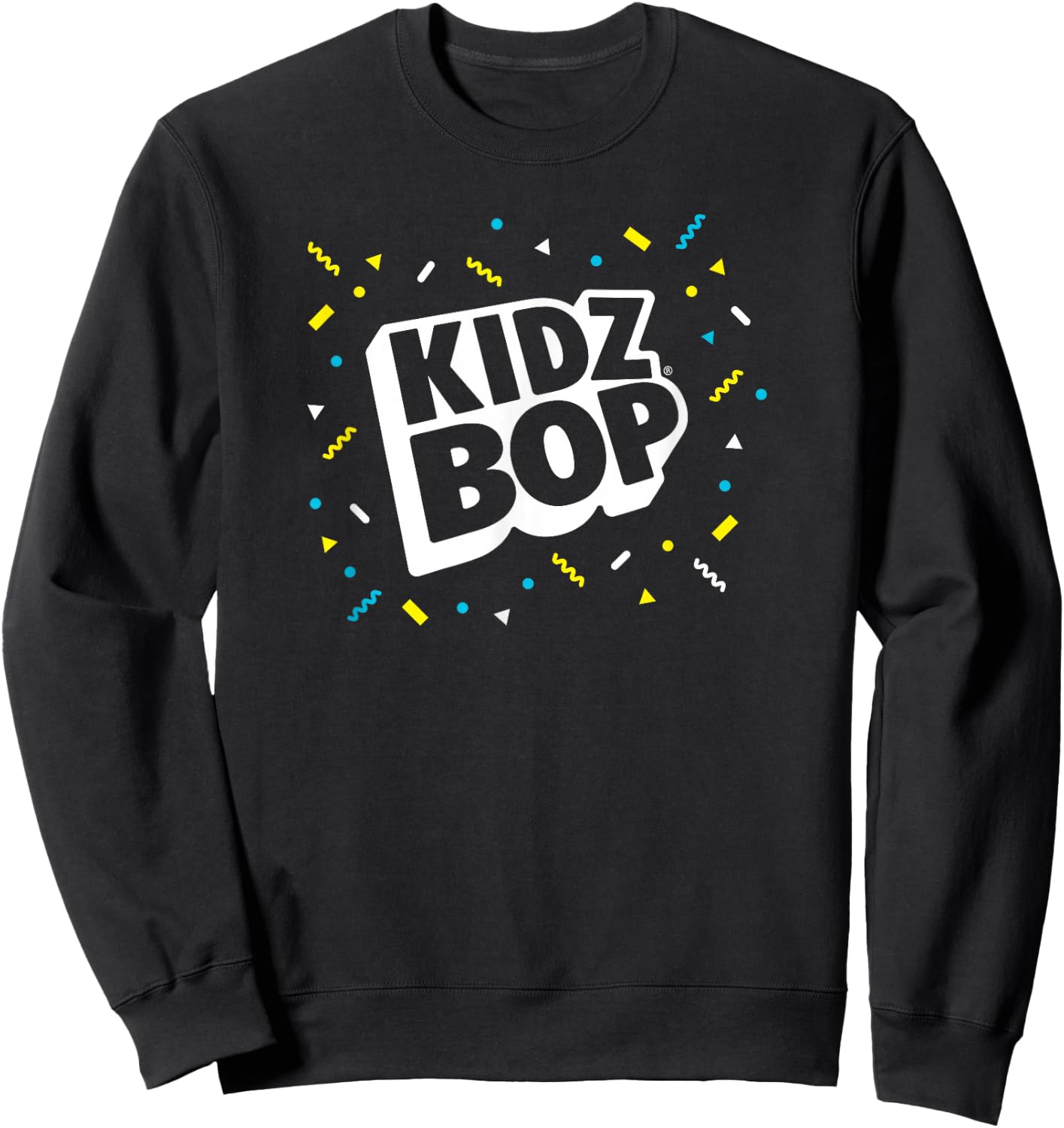 KIDZ BOP - Confetti Logo Sweatshirt - Sweatshirt | Black