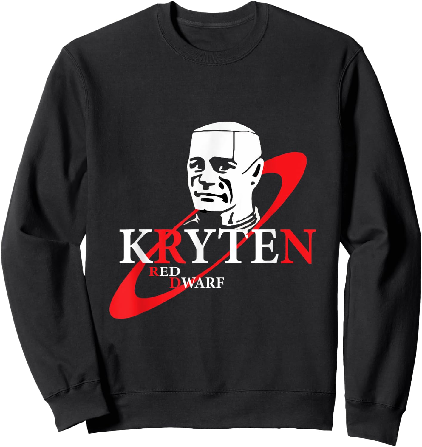 Kryten Red Dwarf Sweatshirt - Sweatshirt | Black