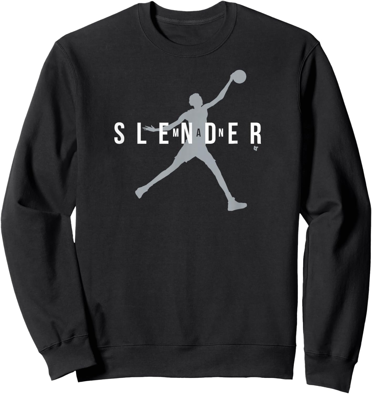 Slenderman: San Antonio Basketball Sweatshirt - Sweatshirt | Black