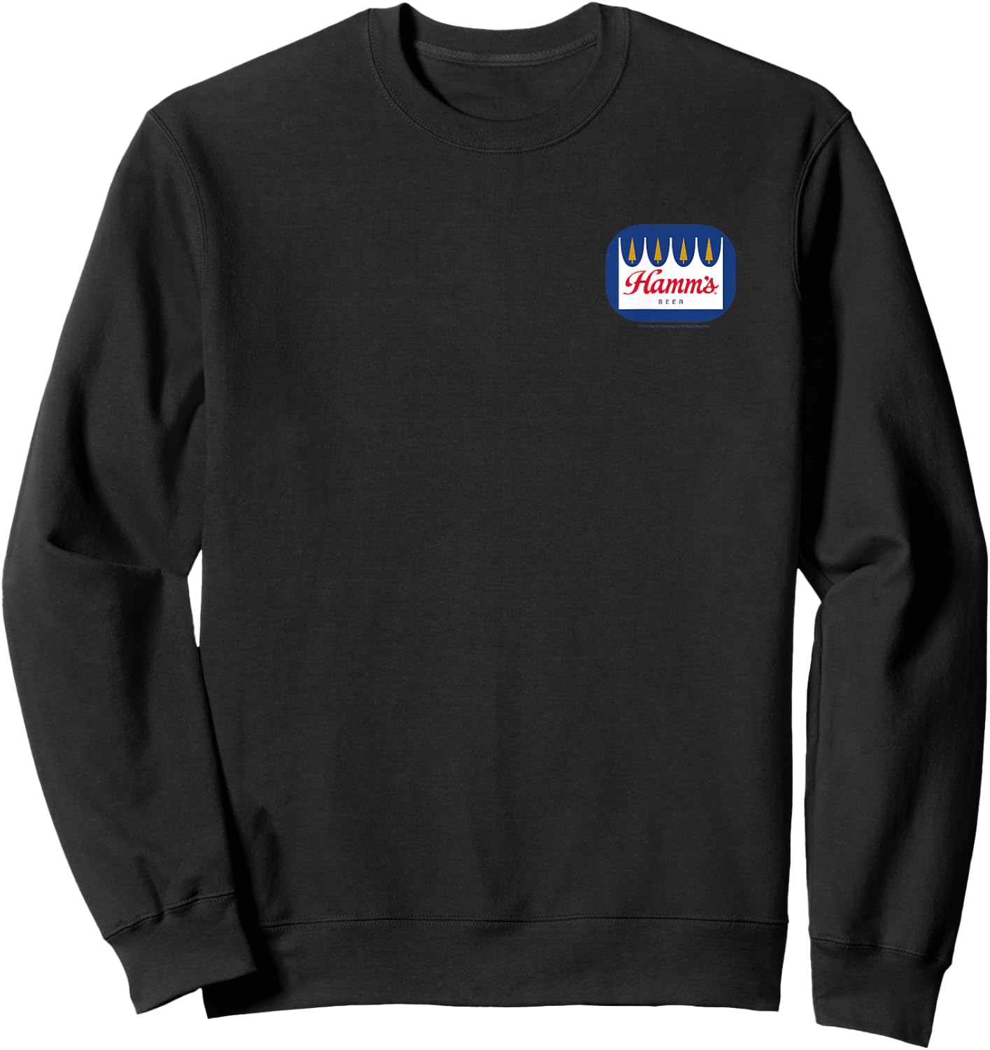 Hamm's - Round Logo Sweatshirt - Sweatshirt | Black