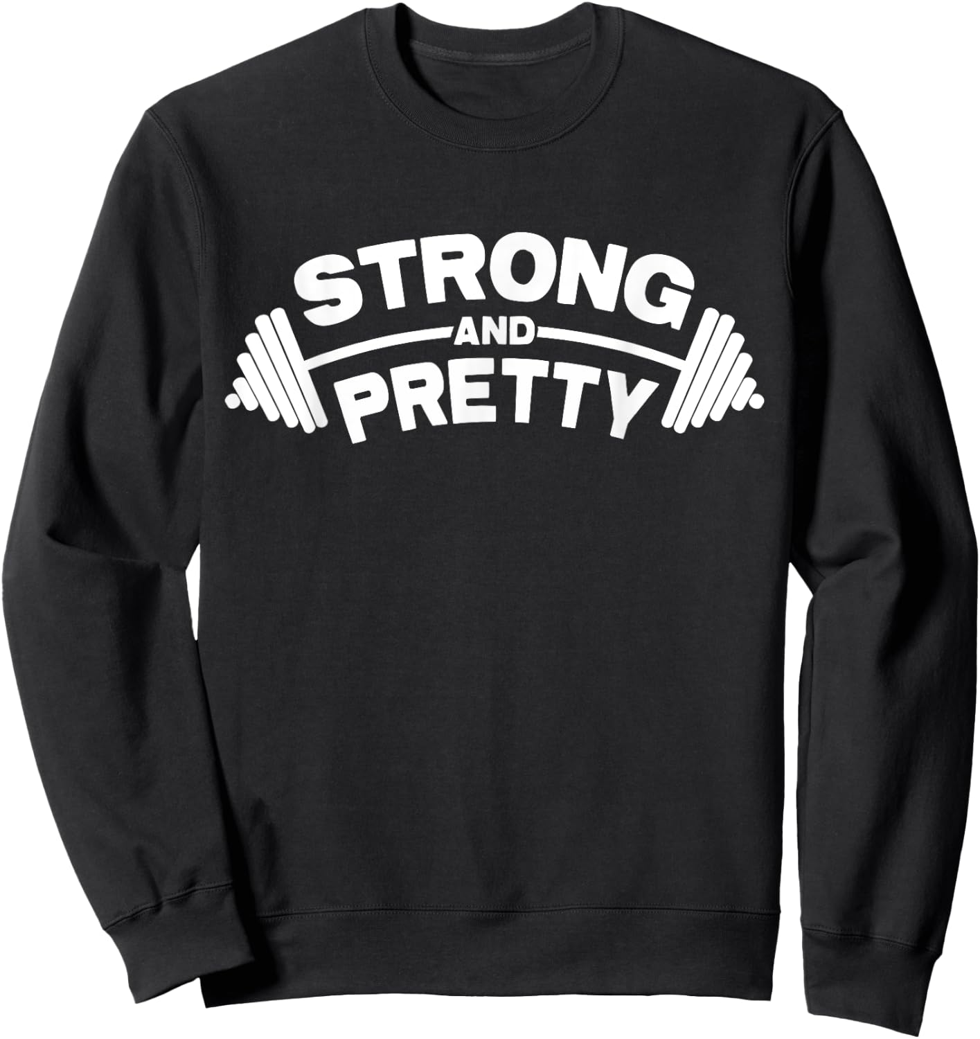 Fitness Gym Weigh Lifting Women Equality Apparel Sweatshirt - Sweatshirt | Black