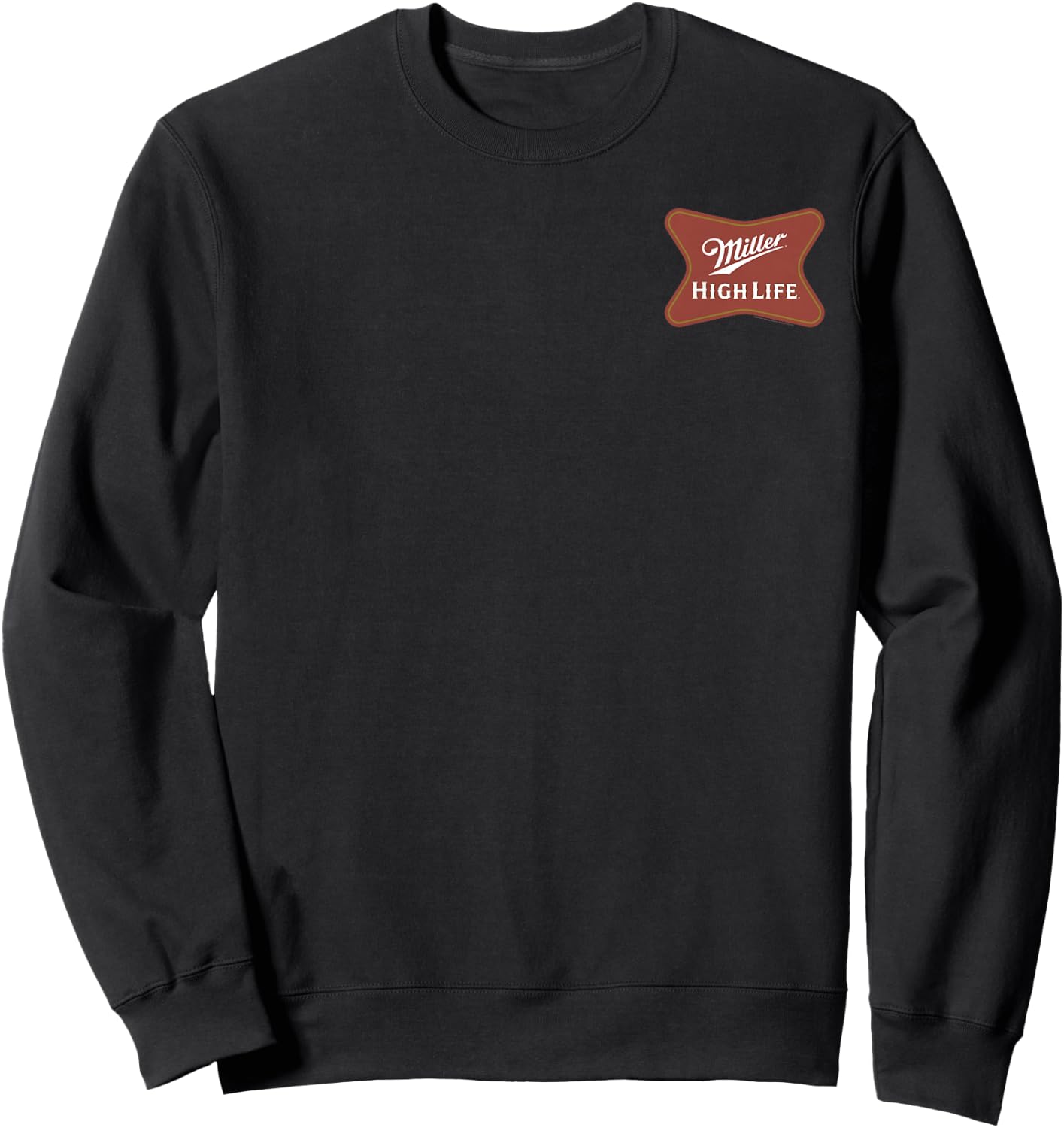 Coors Classic Miller High Life Front and Back Sweatshirt - Sweatshirt | Black