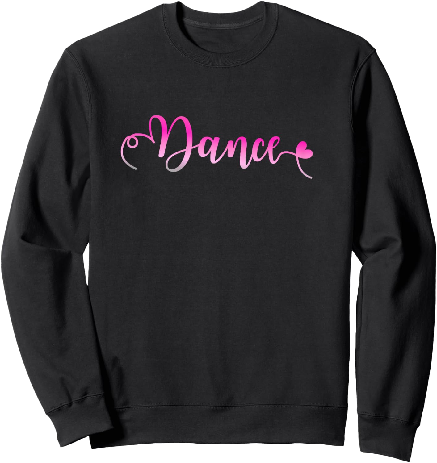 I Love Dance - Dancing Ballerina Girl Sweatshirt - Sweatshirt | Black