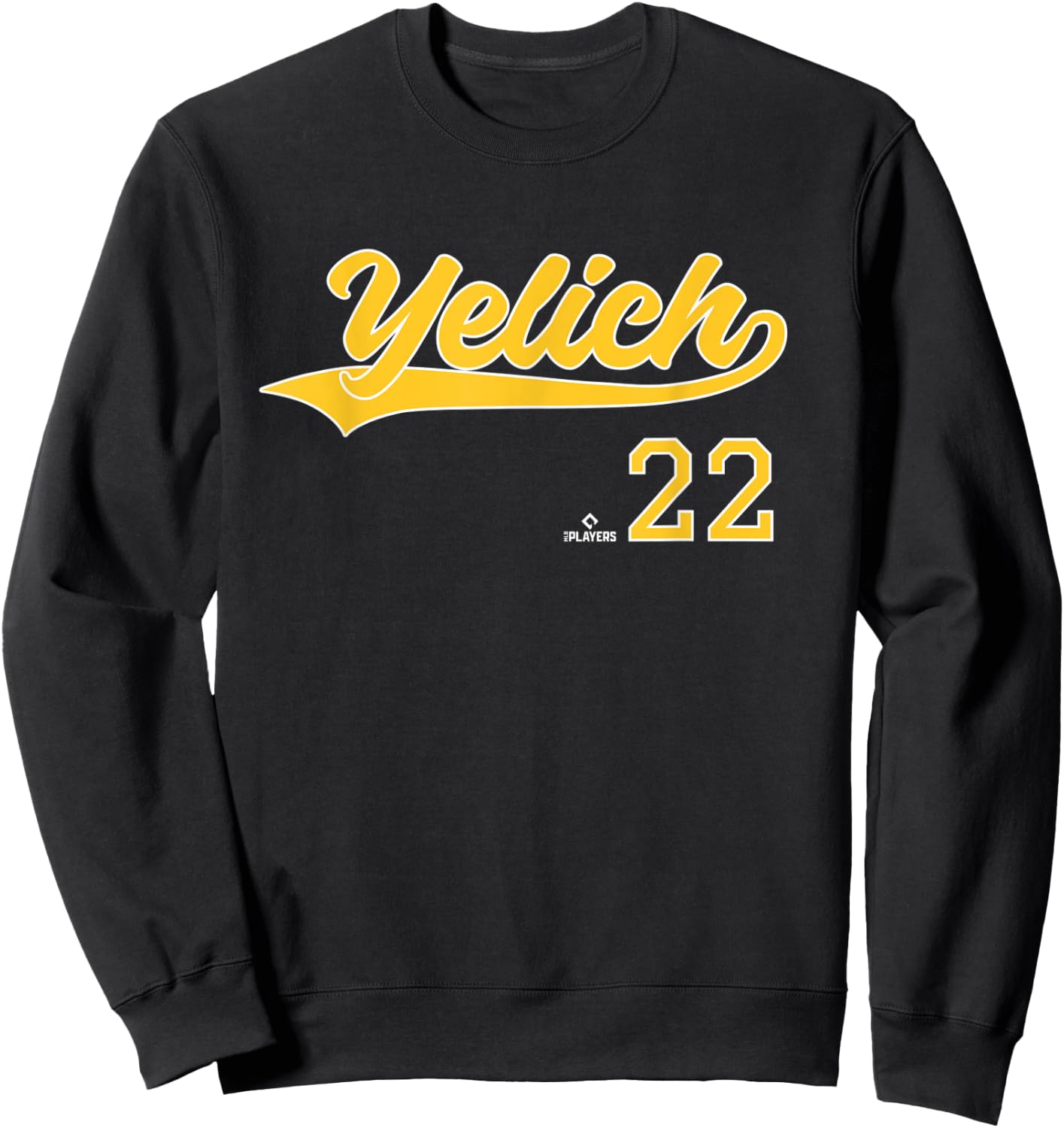 Vintage Gameday Christian Yelich Milwaukee MLBPA Sweatshirt - Sweatshirt | Black