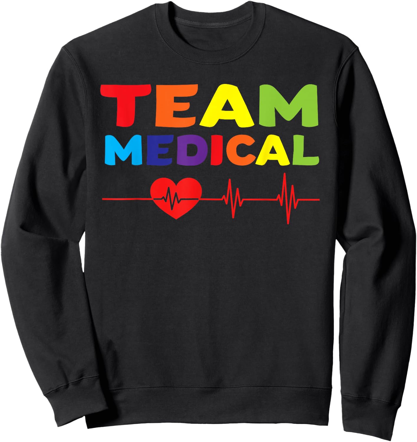 Team Medical Medical Team Sweatshirt - Sweatshirt | Black